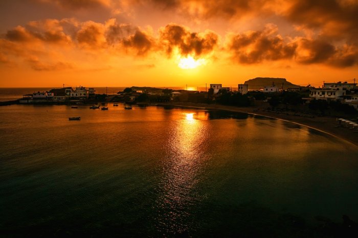 Lefkos Karpathos Island Greece Landscape Summer